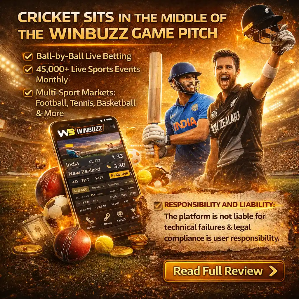 Cricket Seats in the Middle of the Winbuzz Game Pitch.