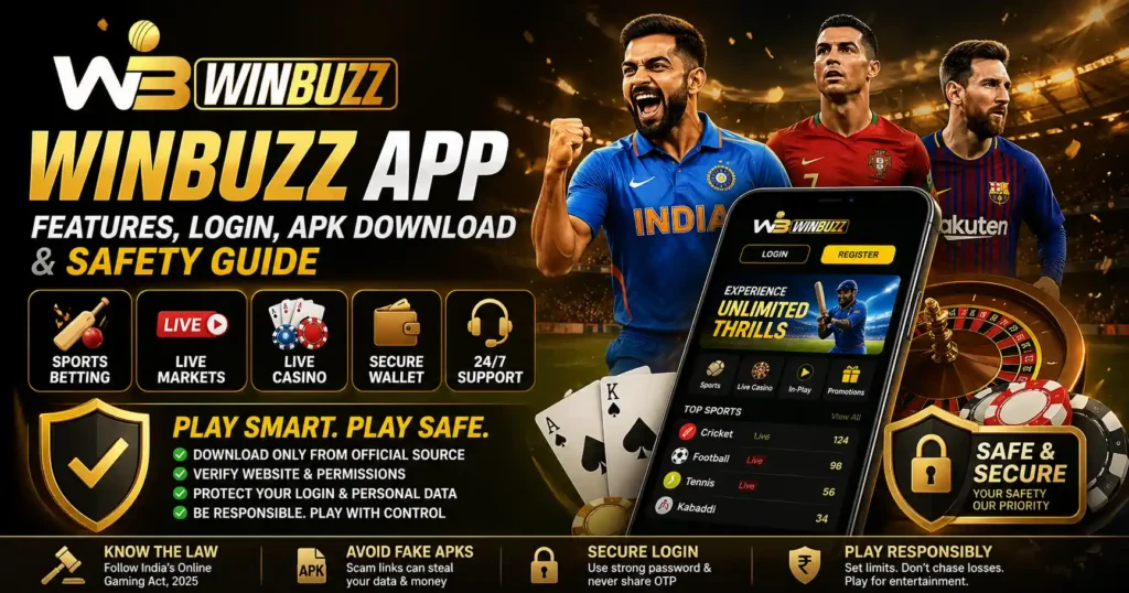 Winbuzz App Features, Login, APK Download & Safety Guide